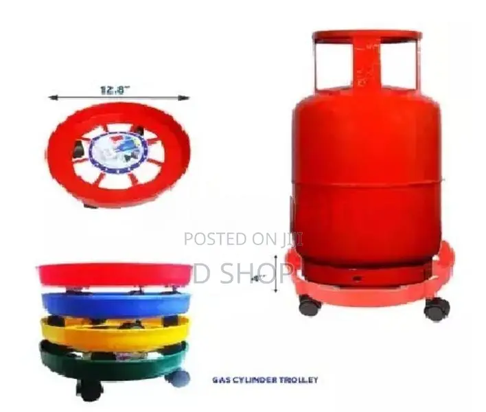 Gas Cylinder Trolley - Easy Movable Base