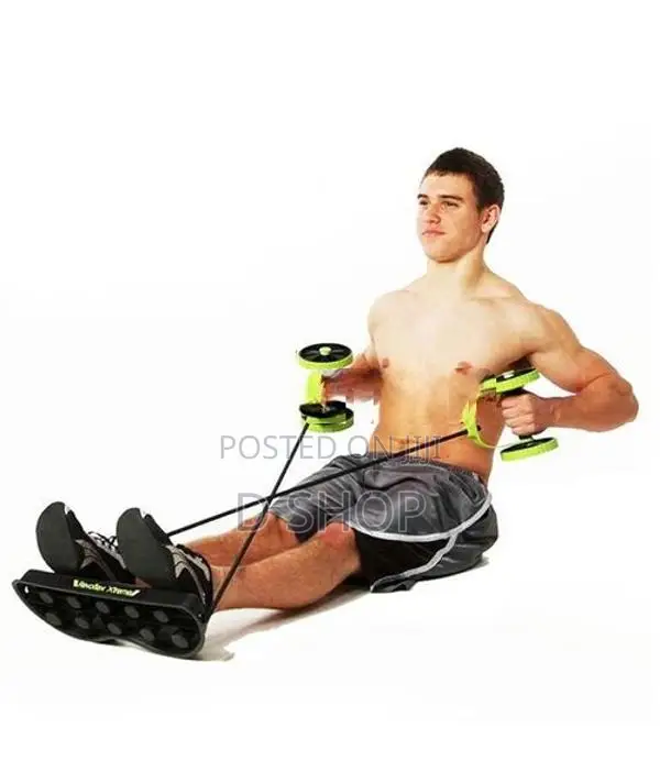 Revoflex Xtreme Abdominal Trainer Home Workout GYM Machine Band
