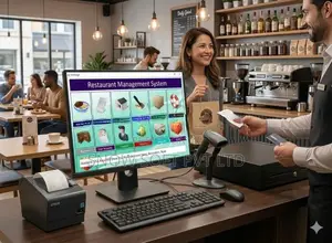 Smart POS for Restaurants Cafes