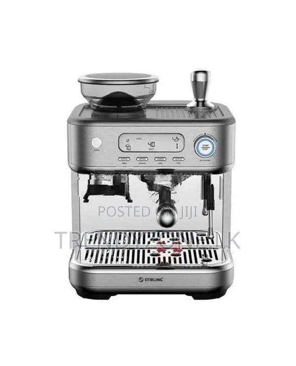 Stirling 15 Bar Espresso Machine with Grinder