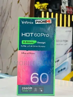Infinix Hot 60 Pro 8GB 256GB (Brand New)