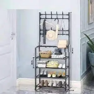 Simple Floor Cloth Rack 6' Feet x 2.5' Multi Corner
