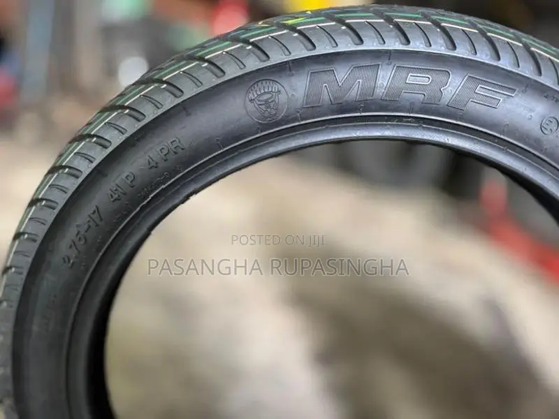 275-17 MRF Tubeless Tyre - DISCOVER PULSAR PLATINA BIKE