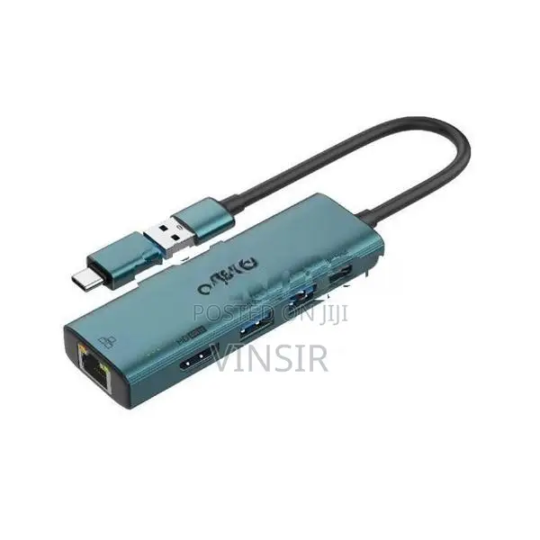 5-in-1 USB to HDMI Hub Onten OTN-US125