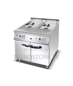 Industrial Gas Fryer with Cabinet - 48L