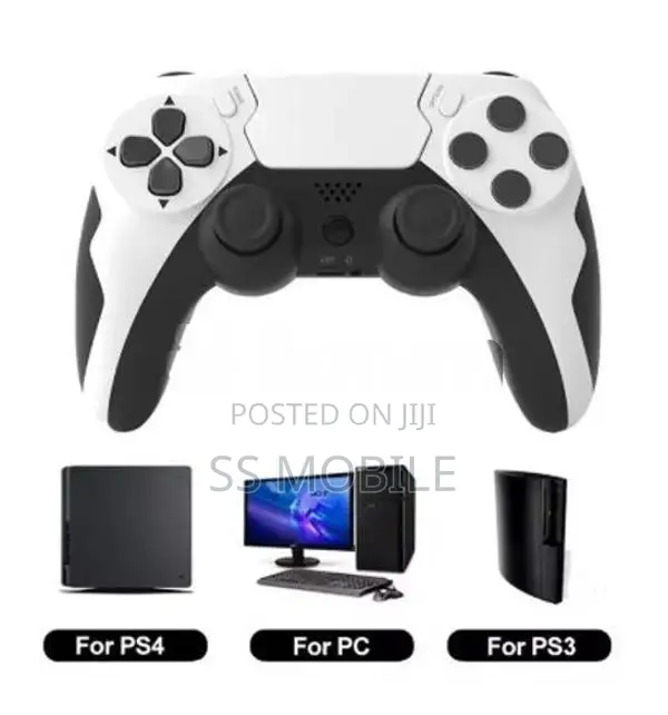 P48 Wireless Gamepad Dual Vibration PC Joystick for & PS2