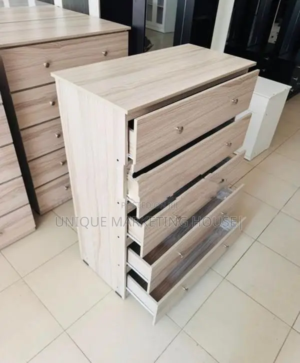 Modern American White Large Chest of Drawer Cupboards