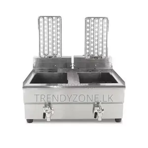 A-Star Industrial 20L Double Electric Deep Fryer