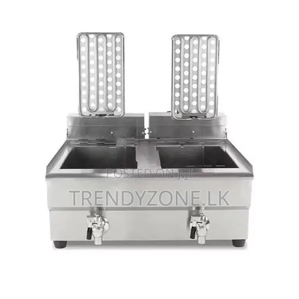 A-Star Industrial 20L Double Electric Deep Fryer