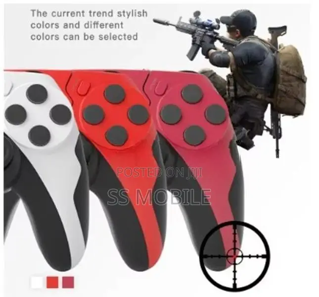 P48 Wireless Gamepad Dual Vibration PC Joystick for & PS2