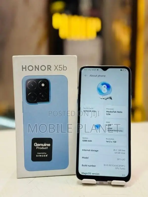 Honor X5b 4GB 64GB (Used)