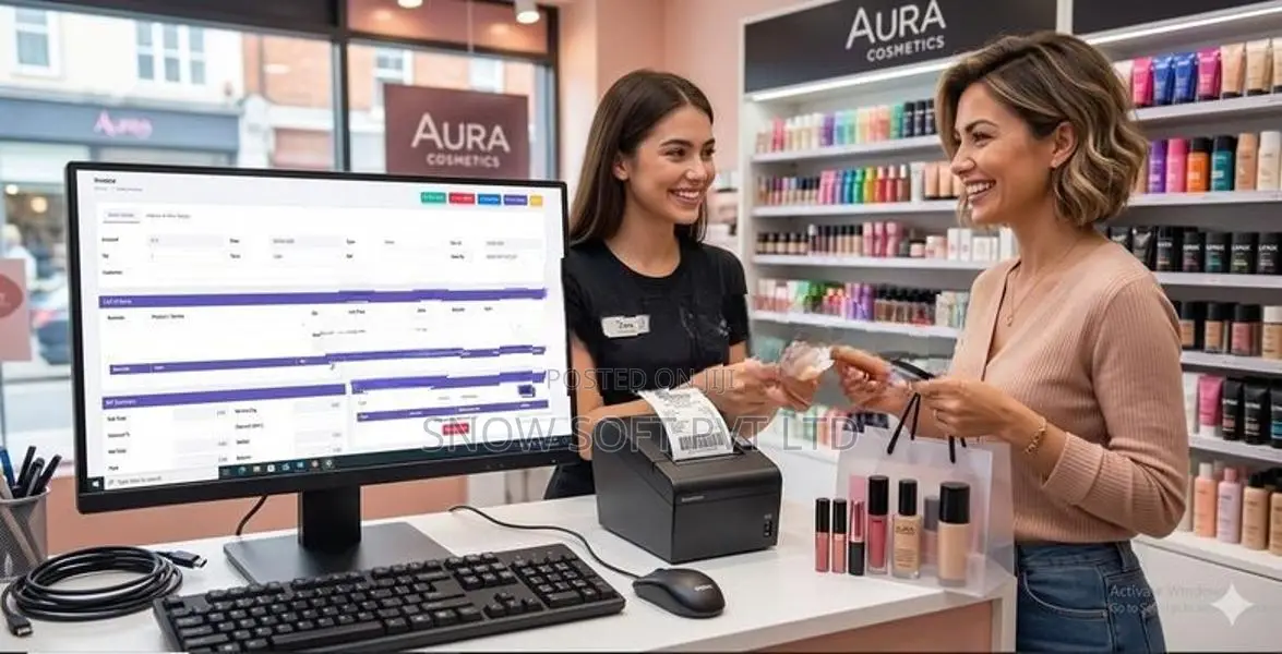 Fast POS Billing System for Cosmetic Shops