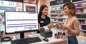Fast POS Billing System for Cosmetic Shops