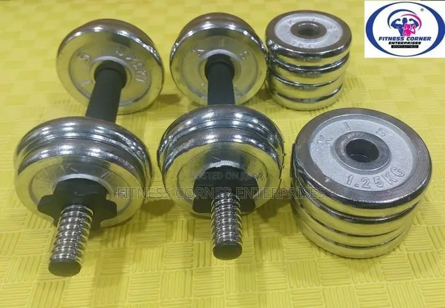 Weight Set Crome New