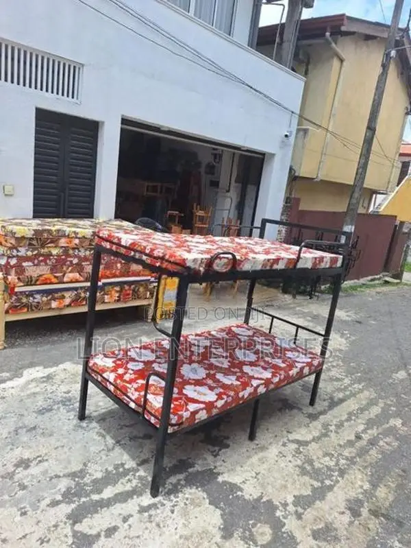 Steel Bunk Beds with Mattress