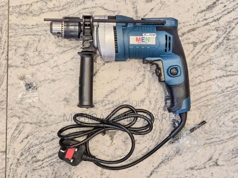 1250W MEN 13mm Hammer impact drill machine steel wood cement concrete