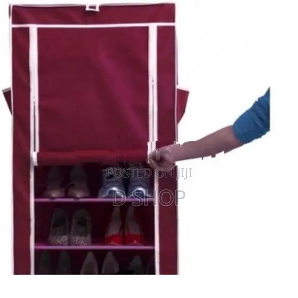 9 Layer Cloth Cover up Shoe Rack - 5 feet Height