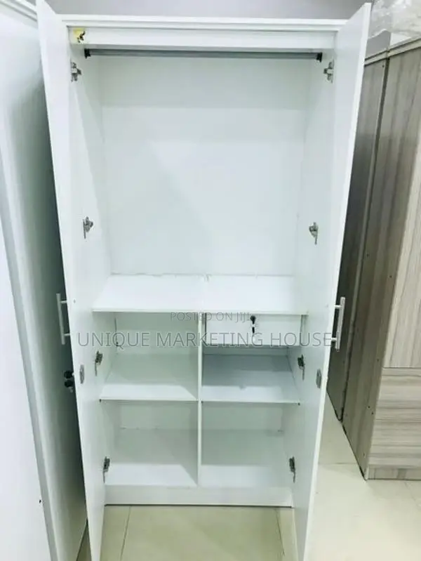 MODERN WHITE UNIQUE 2D WARDROBES