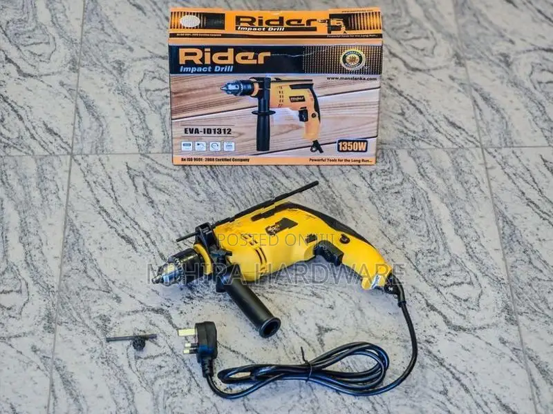 1350 Watts hammer impact drill machine RIDER by MEN
