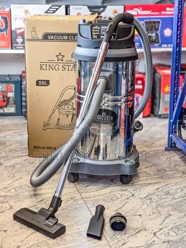 50L 1800 Watts vacuum cleaner machine wet / dry with blower King Star