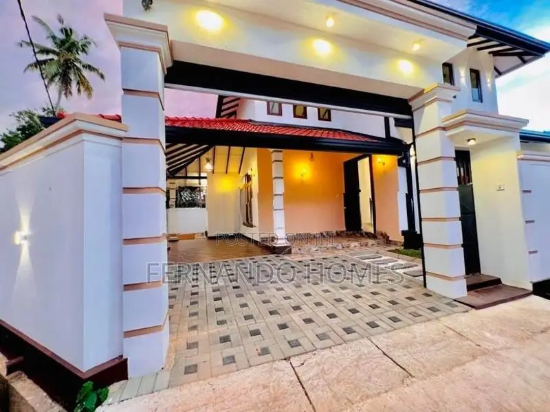Good Area Well Built Nice View Near Beach 3 Br House For Sale In Negom