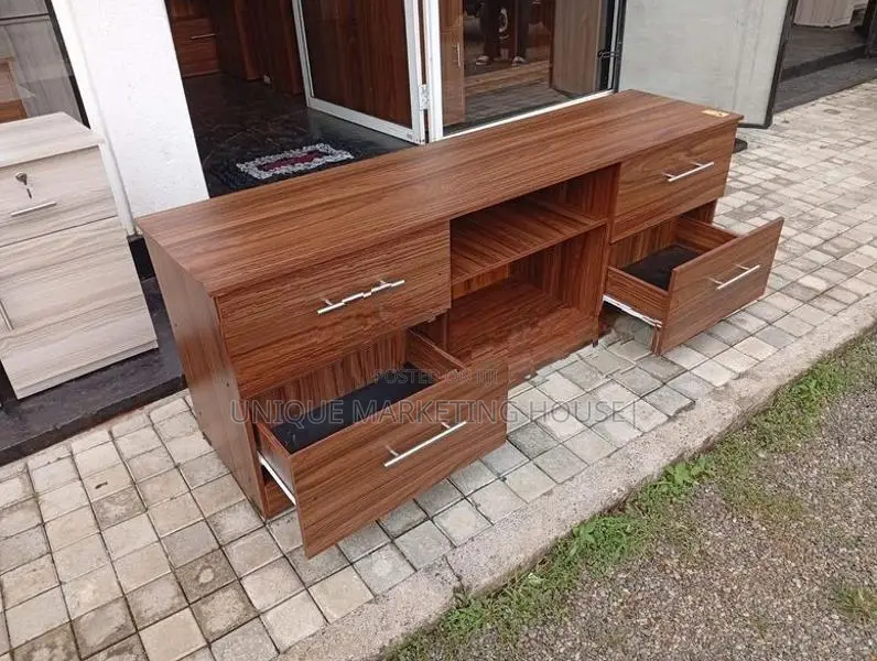 MODERN DOUBLE DRAWER 65” TV STANDS