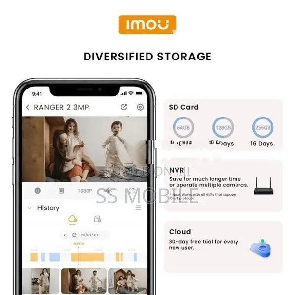 IMOU Ranger 2 3MP WIFI Indoor Camera