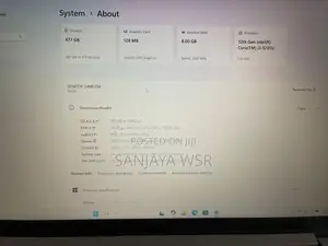 Lenovo i5 12th GEN Laptop