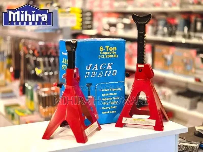 6 Ton Jack stands 2 pcs (01 pair) Tassels car stand tassel MEN