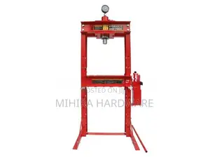 30 Ton Hydraulic Shop Press Machine Side Jack Dual Pump 117kg