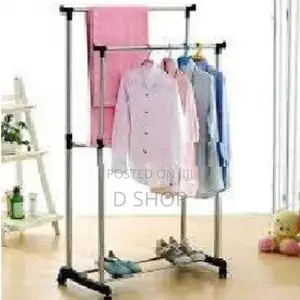 Double Pole Cloth - Rack Multi-Function