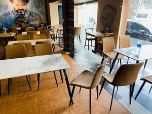 restaurant dining table with chairs