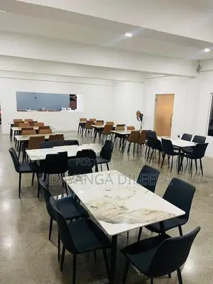 restaurant dining table with chairs
