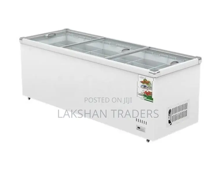 New Havells 1100L Inverter Glass Top Display Freezer