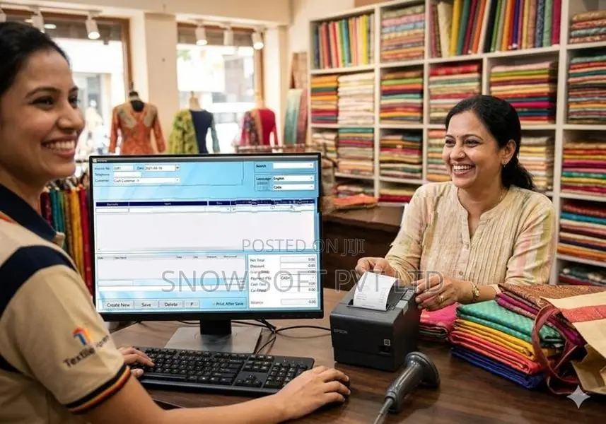 Easy Billing POS System for Textile Shops