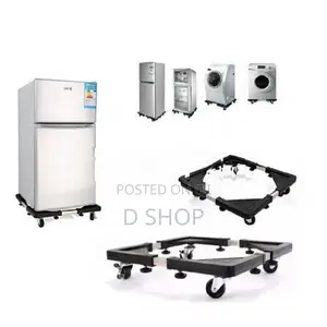 Multi-functional Fridge, Washing Machine / Water Dispenser Movable Bas