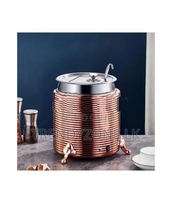 Industrial Soup Kettle 13L Copper Body