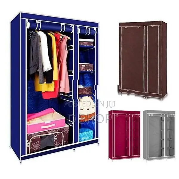 Roll Up Cover - Wardrobe Cloth Cupboard 2 Door