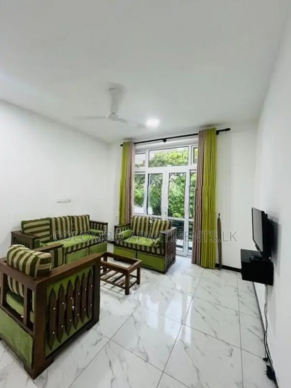 2-Bedroom Fully Furnished Apartment Short-Term Rental in Dehiwala