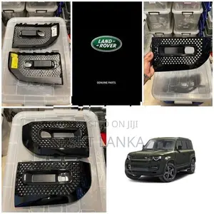 Genuine New Defender P300e HSE 2025 Foglight covers - BLACK