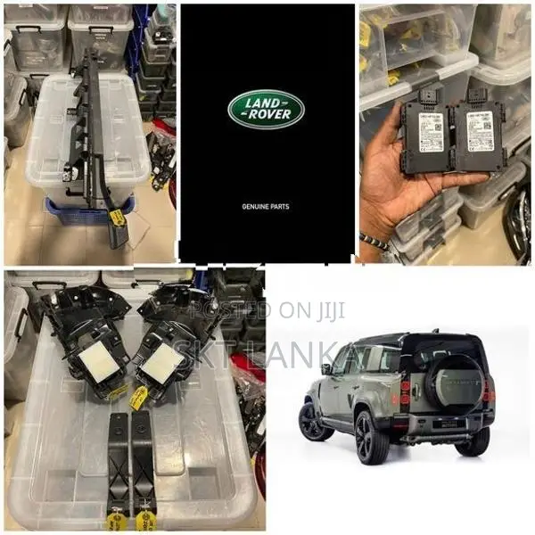 Genuine Defender P300e HSE 2025 rear bumper brackets