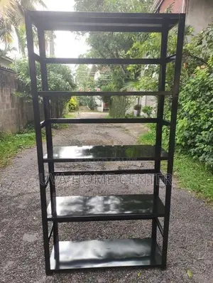 Steel Storage Rack 72x36x12 Inch Blk