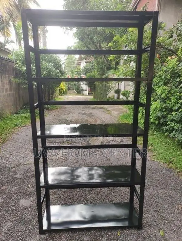 Steel Storage Rack 72x36x12 Inch Blk