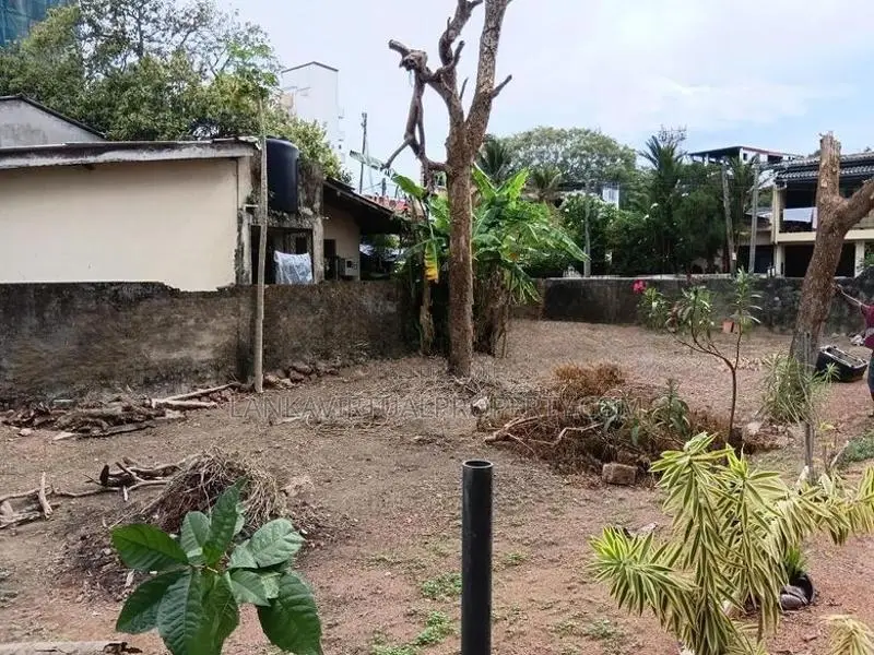 Mount Lavinia Templers Place 10 Perches Rectangular Land for Sale