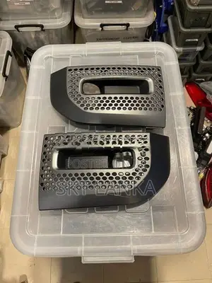 Genuine New Defender P300e HSE 2025 Foglight covers - GREY