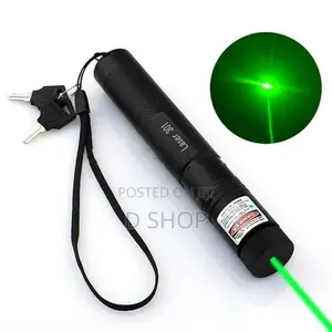 Green Laser Pointer - Strong 8km Distance Quality Beam