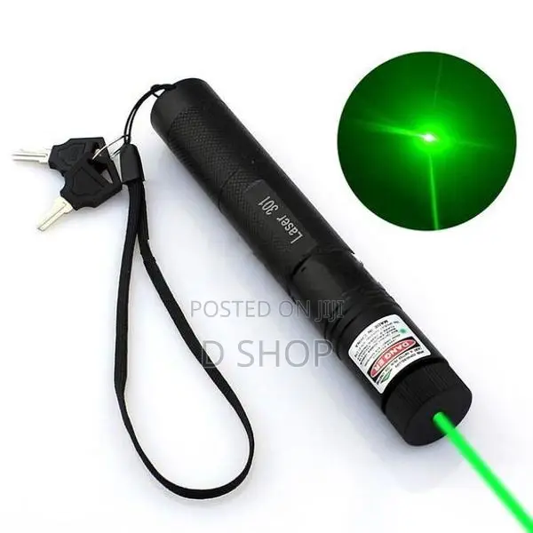 Green Laser Pointer - Strong 8km Distance Quality Beam