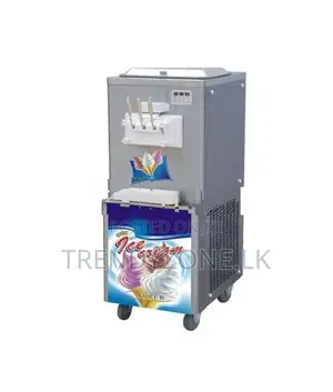Industrial Soft Ice Cream Machine Stand Type - 3 Nozzle