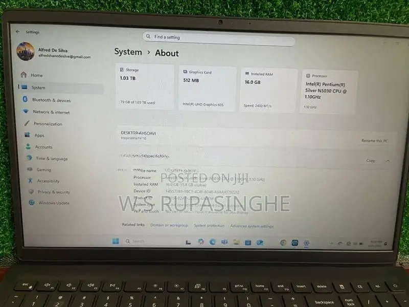 Dell Pentium Silver Laptop