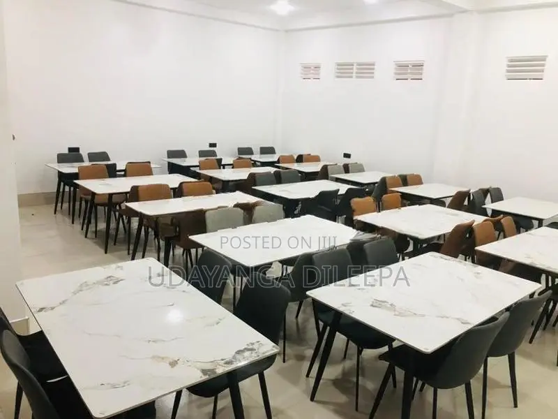 Cafe Dining Table with Chairs